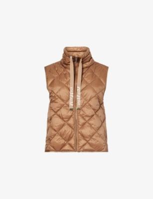 Tregic Quilted Padded Nylon Gilet by MAX MARA