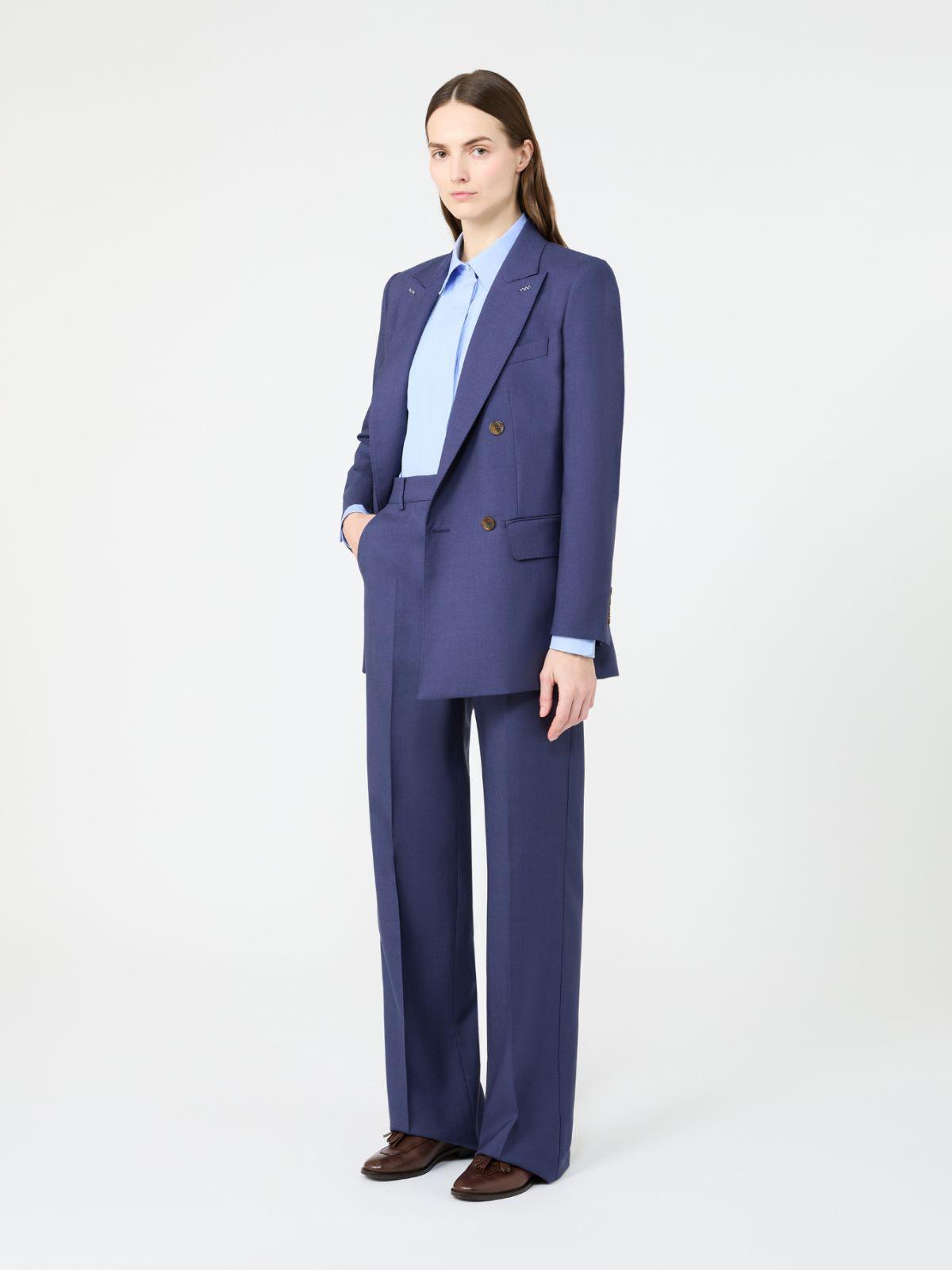 Trousers made of mohair, wool and silk by MAX MARA