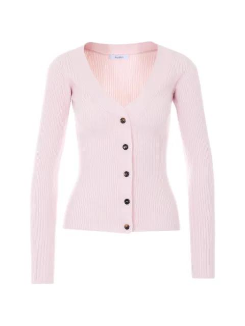 V-neck button cardigan by MAX MARA