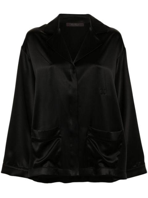 Vasaio V-neck long-sleeve shirt by MAX MARA