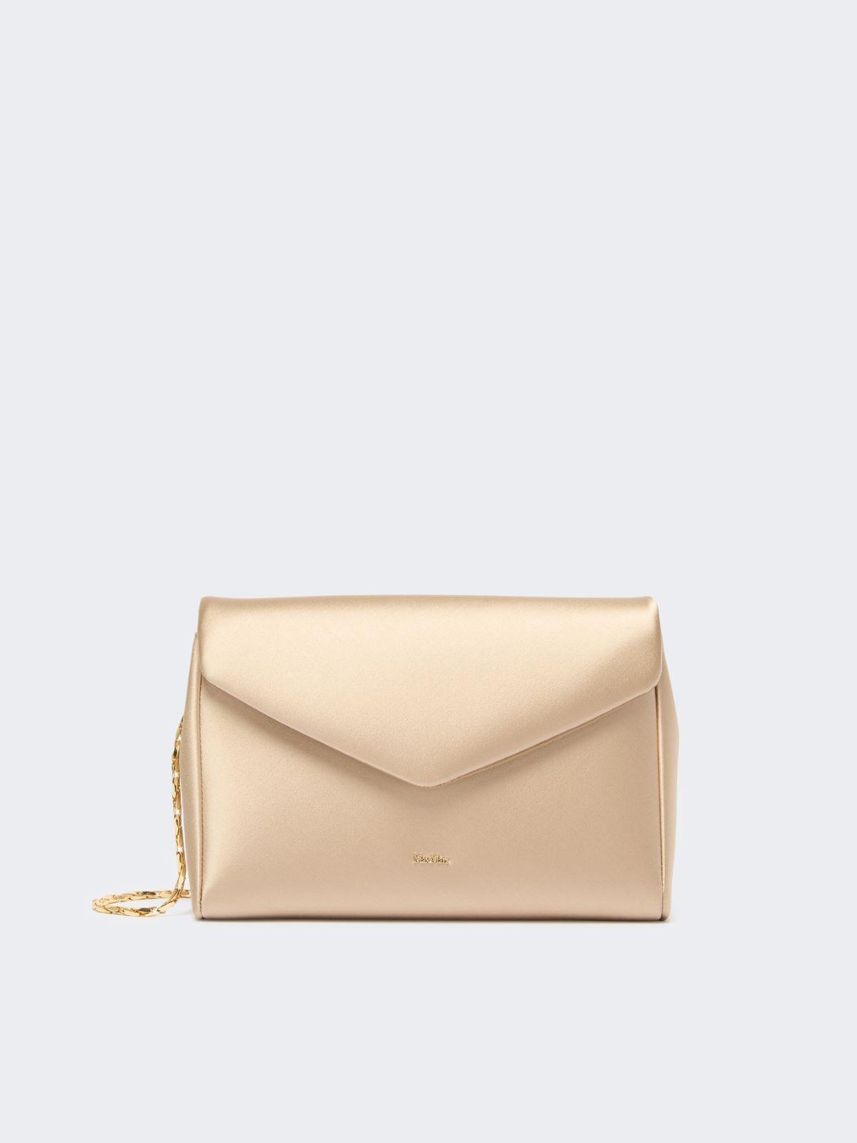 Viscose and silk satin clutch bag by MAX MARA