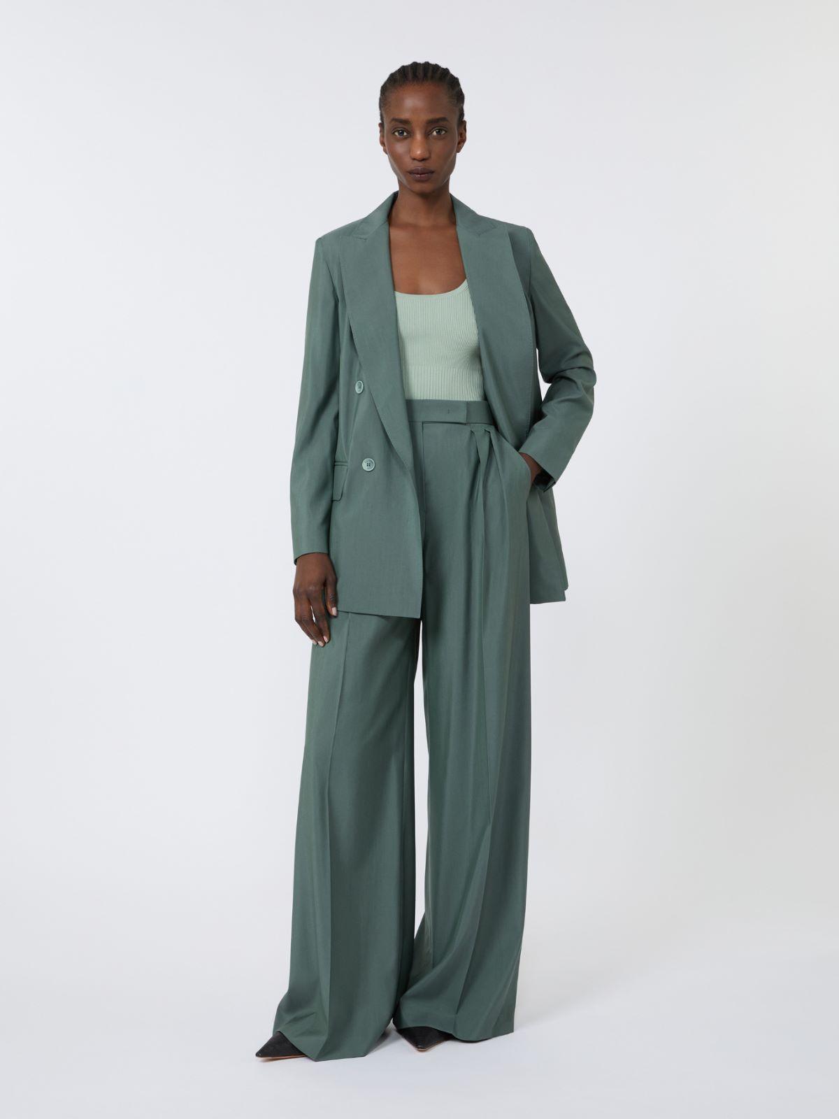 Viscose-blend yarn top by MAX MARA