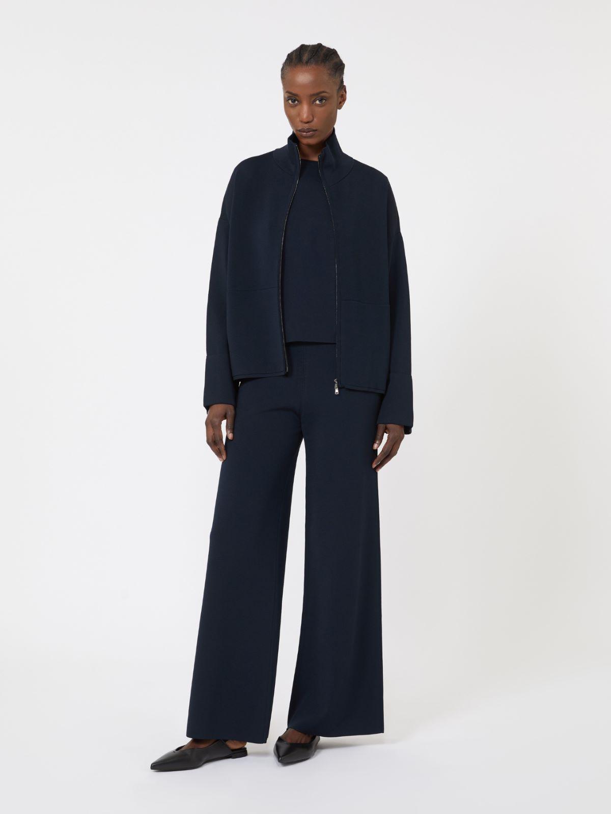Viscose crêpe crew-neck jumper by MAX MARA