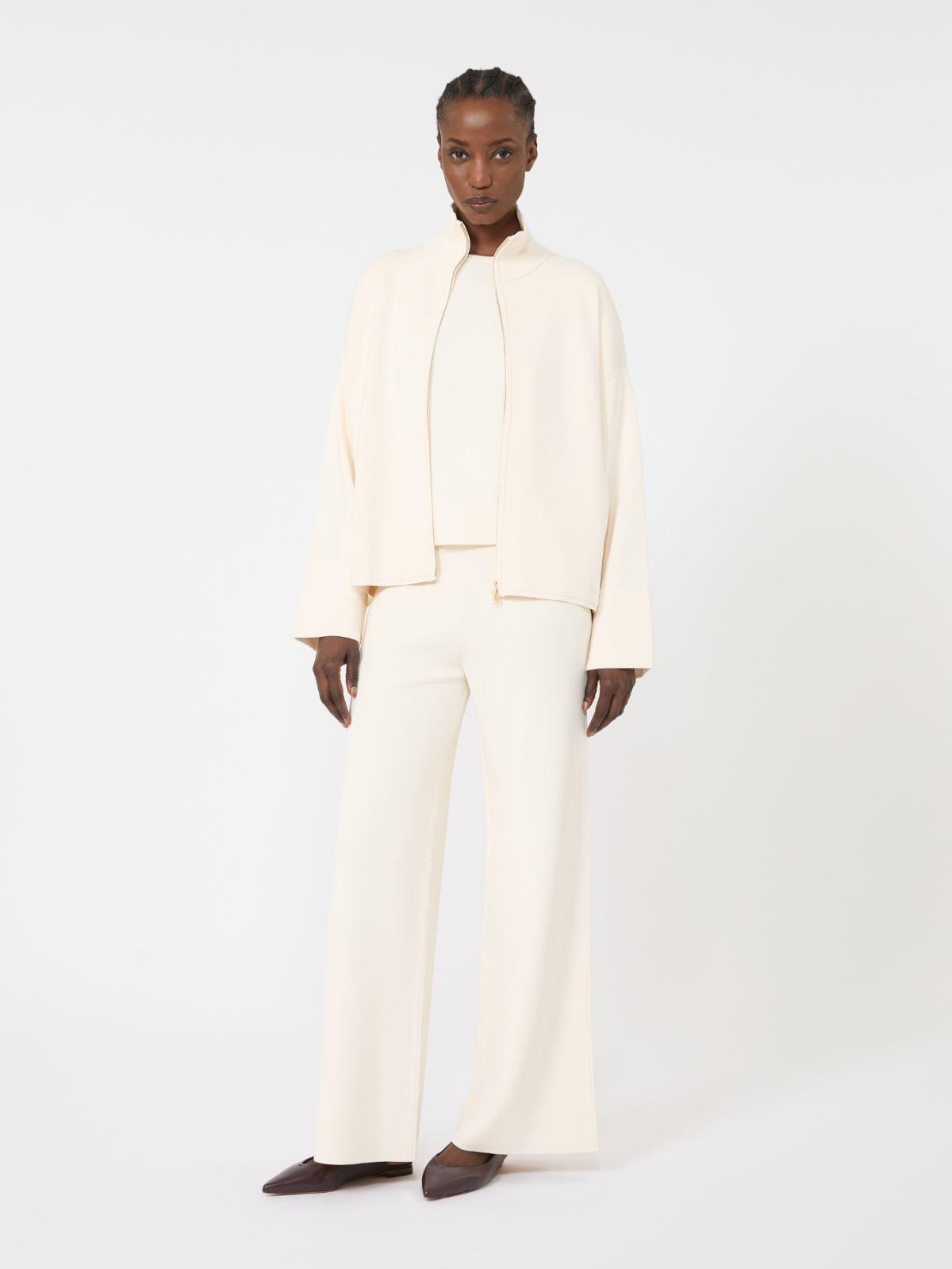 Viscose crêpe yarn cardigan by MAX MARA