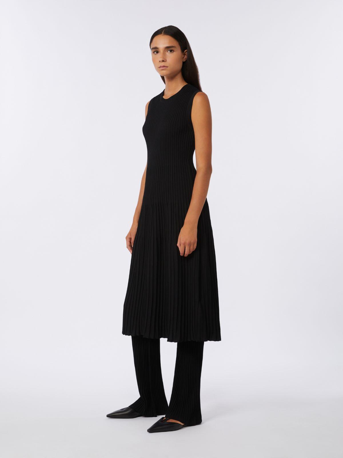 Viscose crêpe yarn dress by MAX MARA