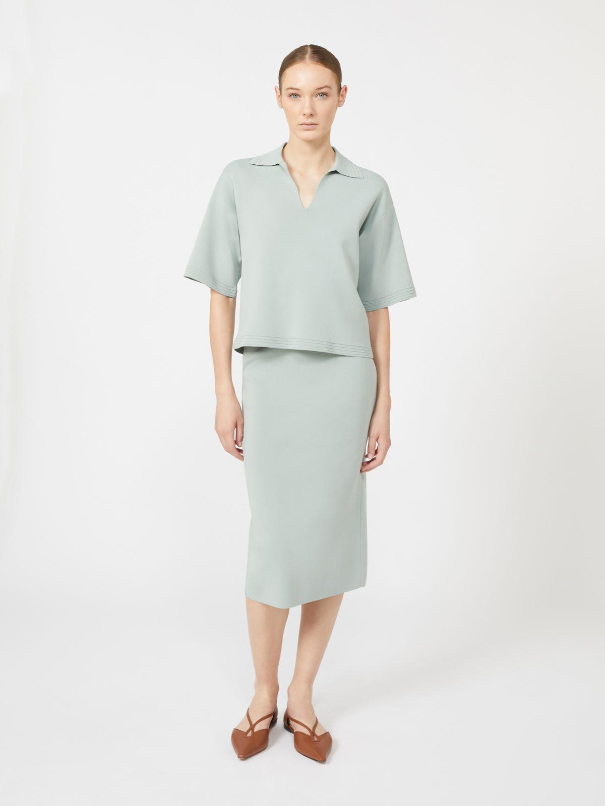 Viscose crêpe yarn jumper by MAX MARA