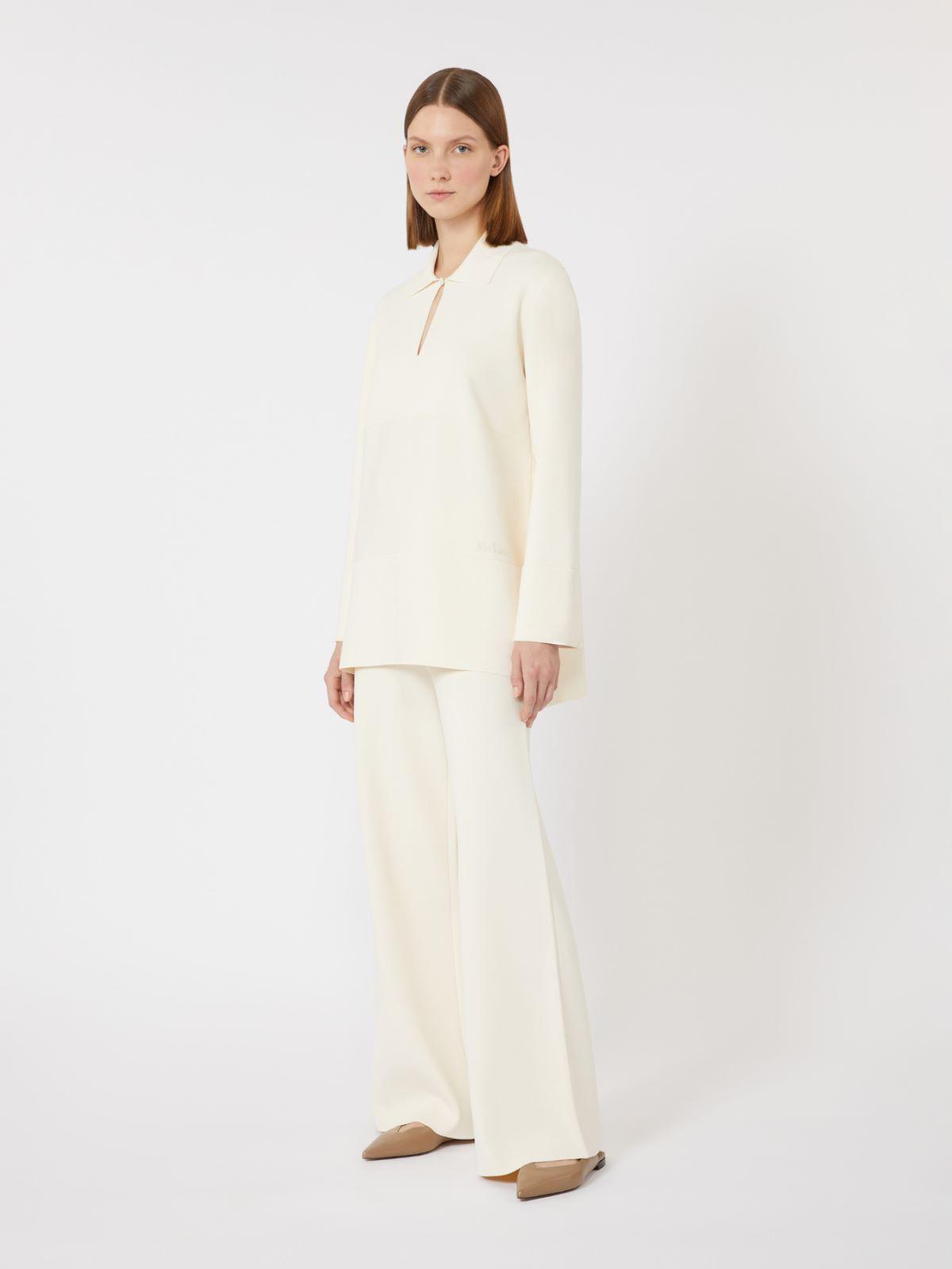 Viscose crêpe yarn jumper by MAX MARA
