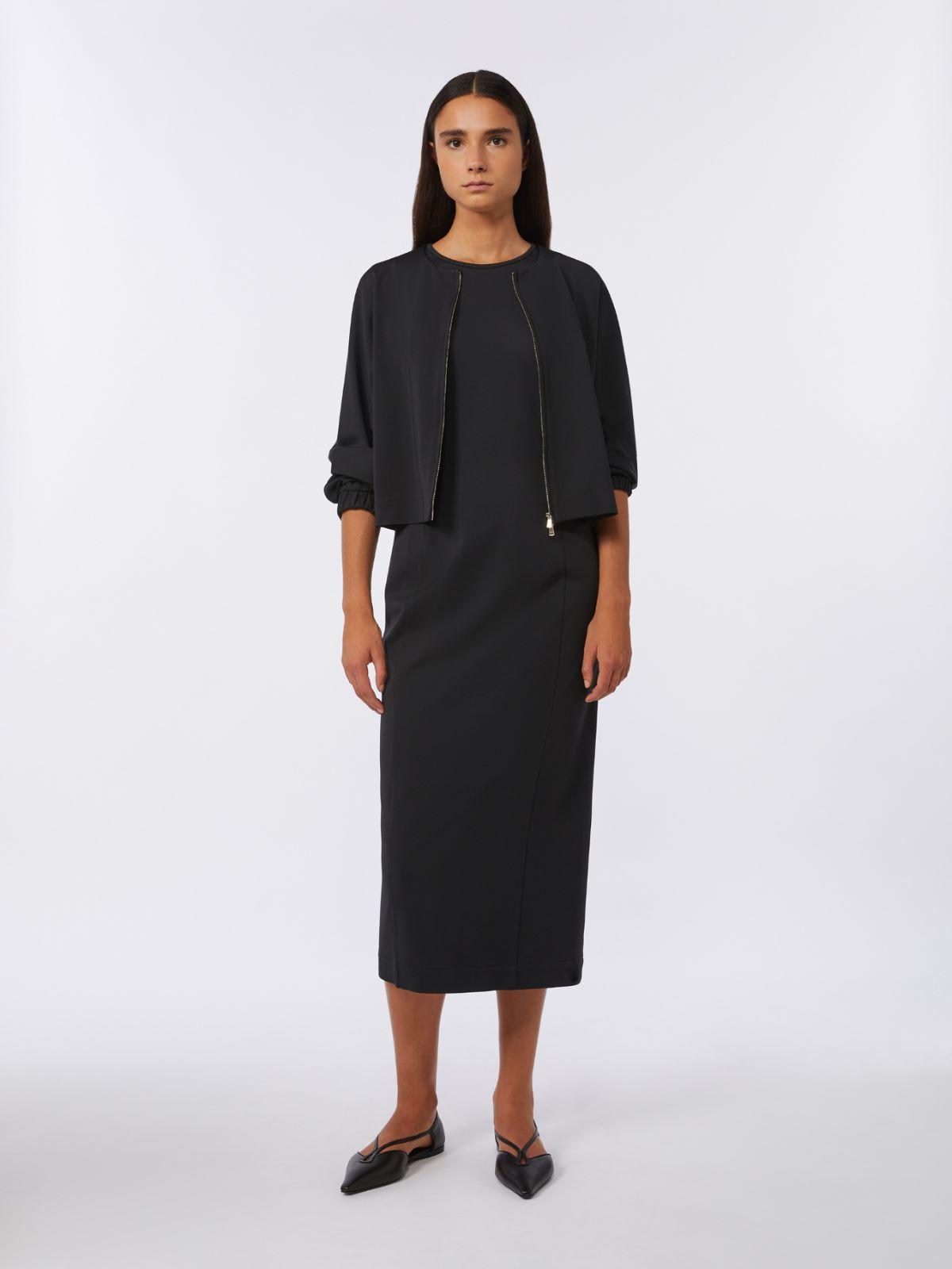 Viscose jersey boxy jacket by MAX MARA