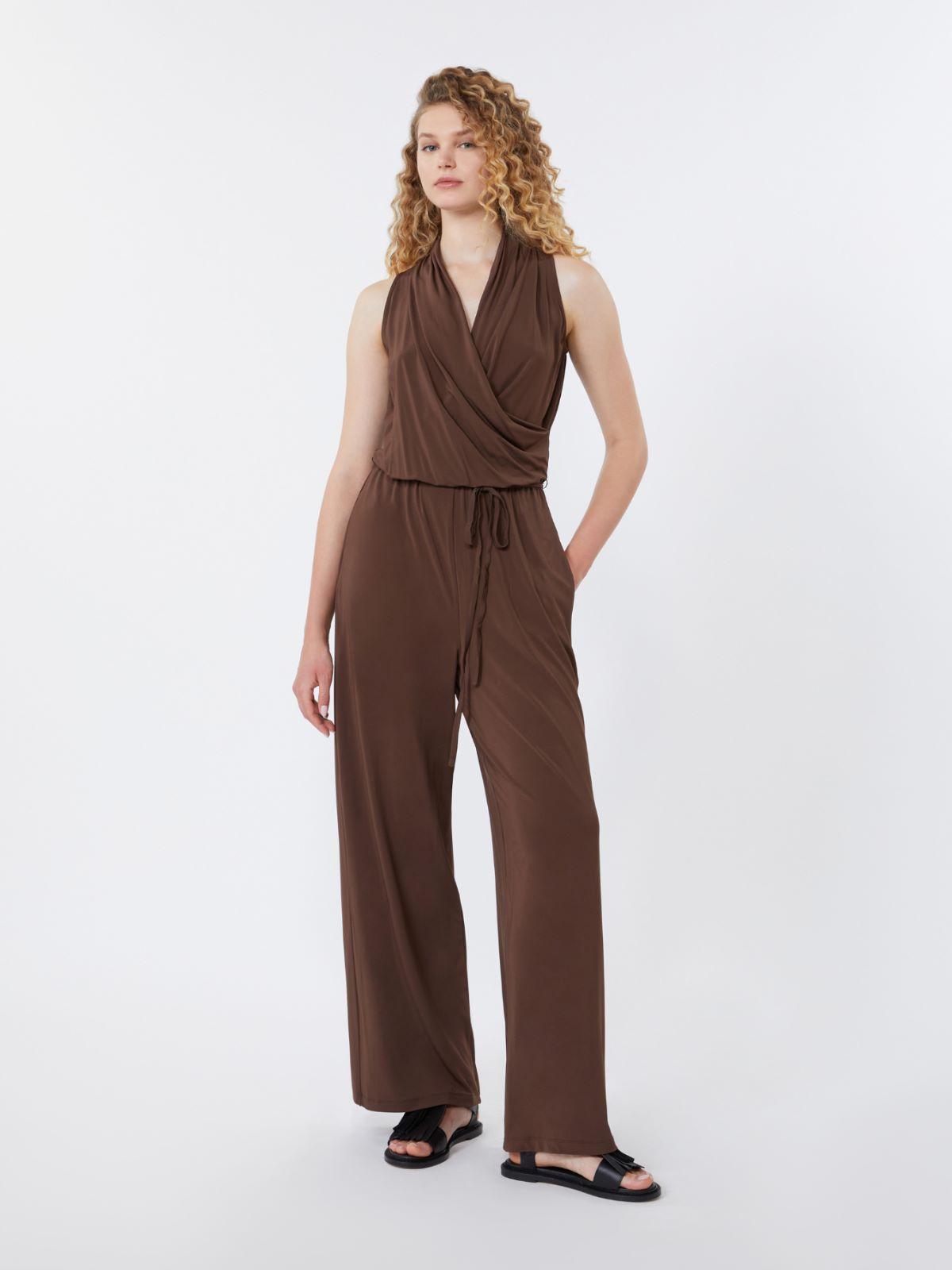 Viscose jersey jumpsuit by MAX MARA
