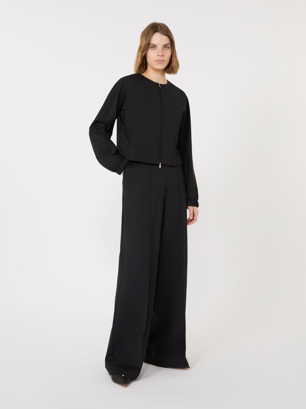 Viscose technical jersey trousers by MAX MARA