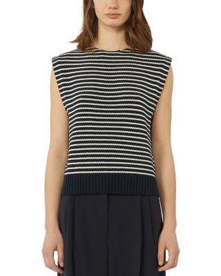 WKNDLANDA NAVY Top by MAX MARA