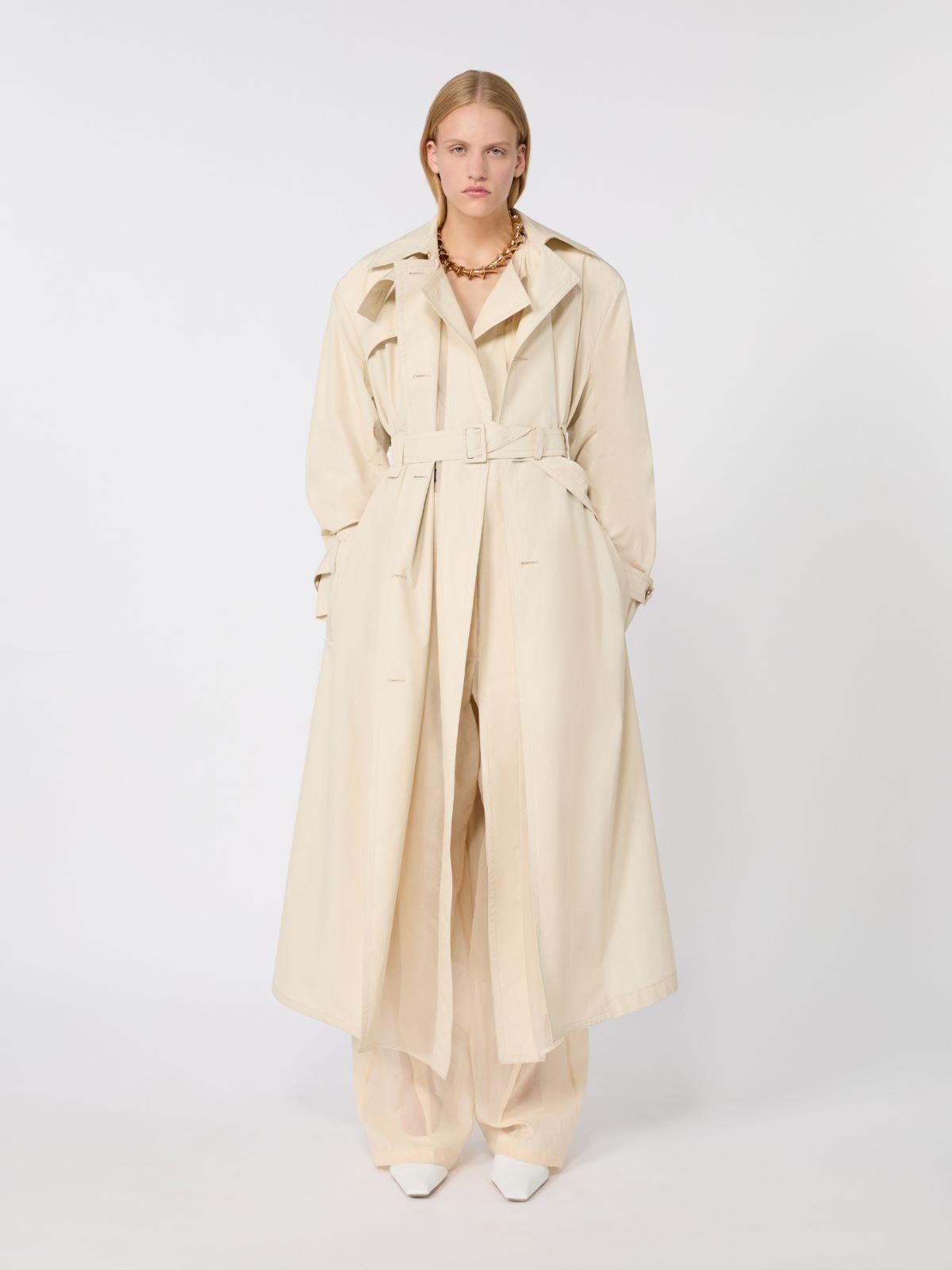 Water-repellent cotton trench coat by MAX MARA