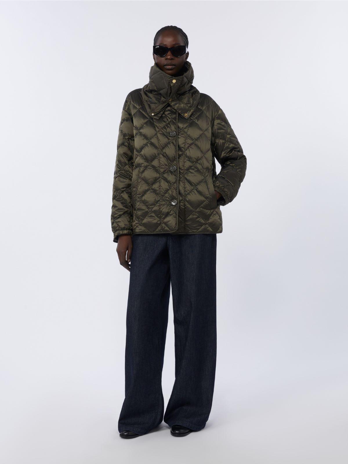 Water-repellent quilted canvas down jacket by MAX MARA