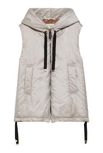 Water-resistant technical canvas gilet by MAX MARA