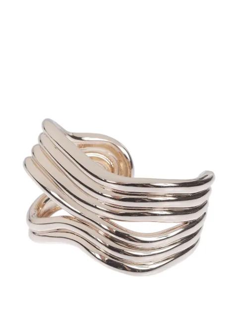 Wavy cuff bracelet by MAX MARA