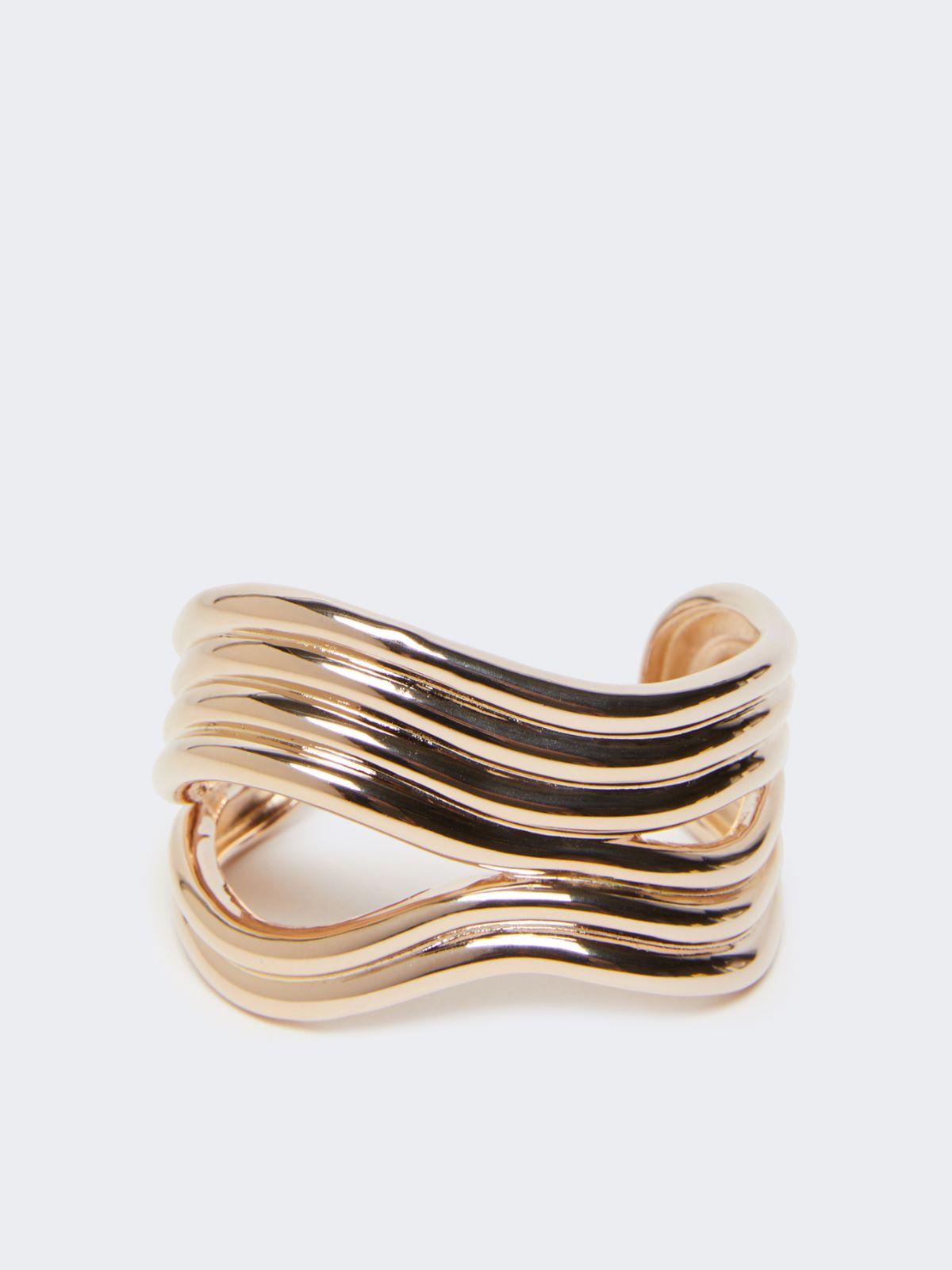 Wavy metal bracelet by MAX MARA