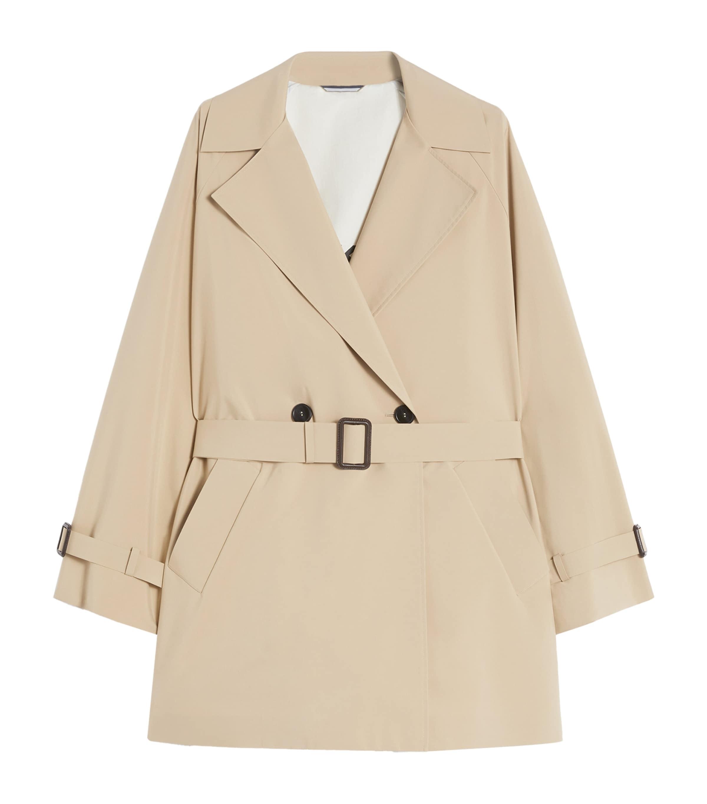 Weekend Max Mara Canvas Shortline Trench Coat by MAX MARA