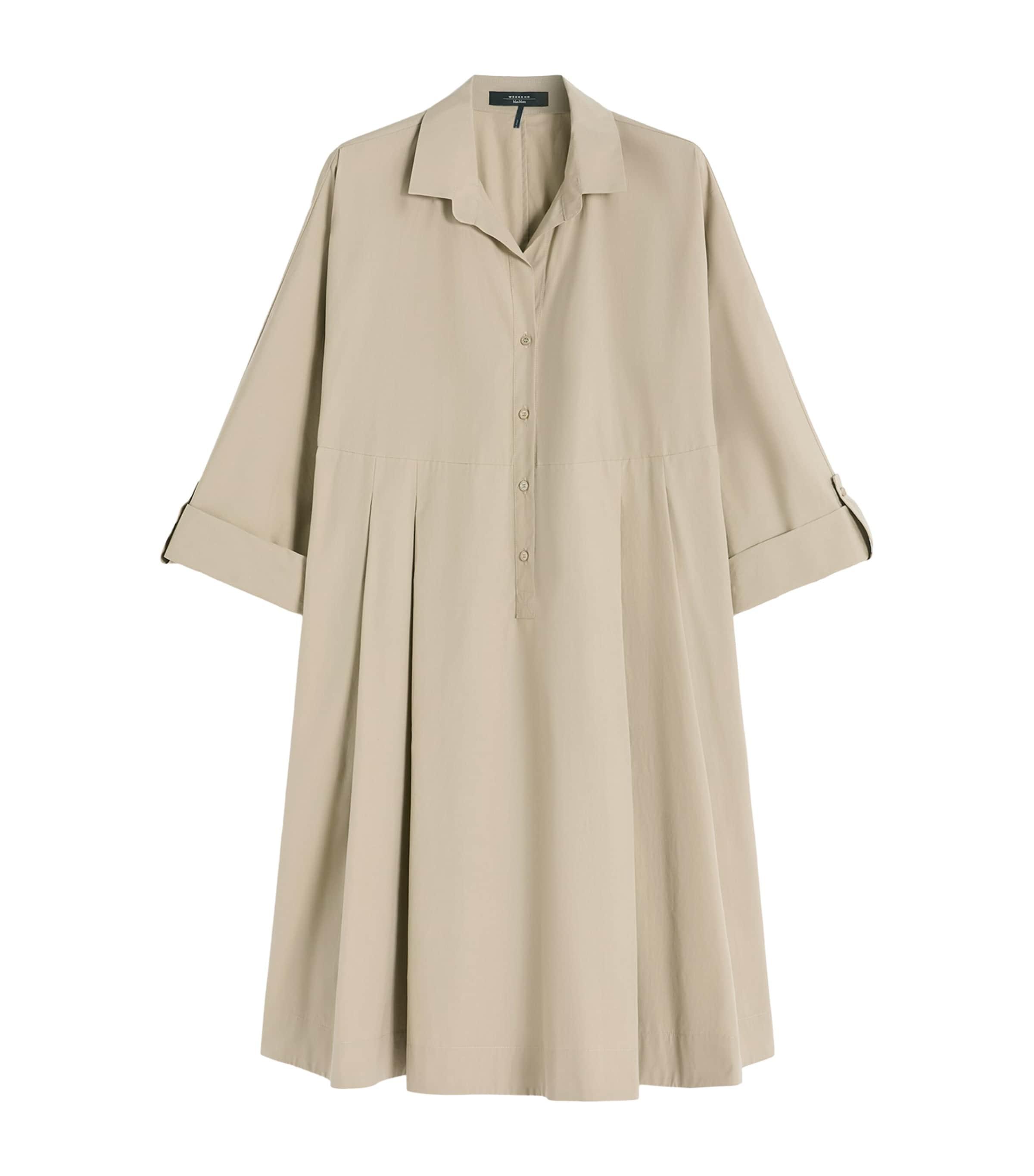 Weekend Max Mara Cotton Mini Shirt Dress by MAX MARA