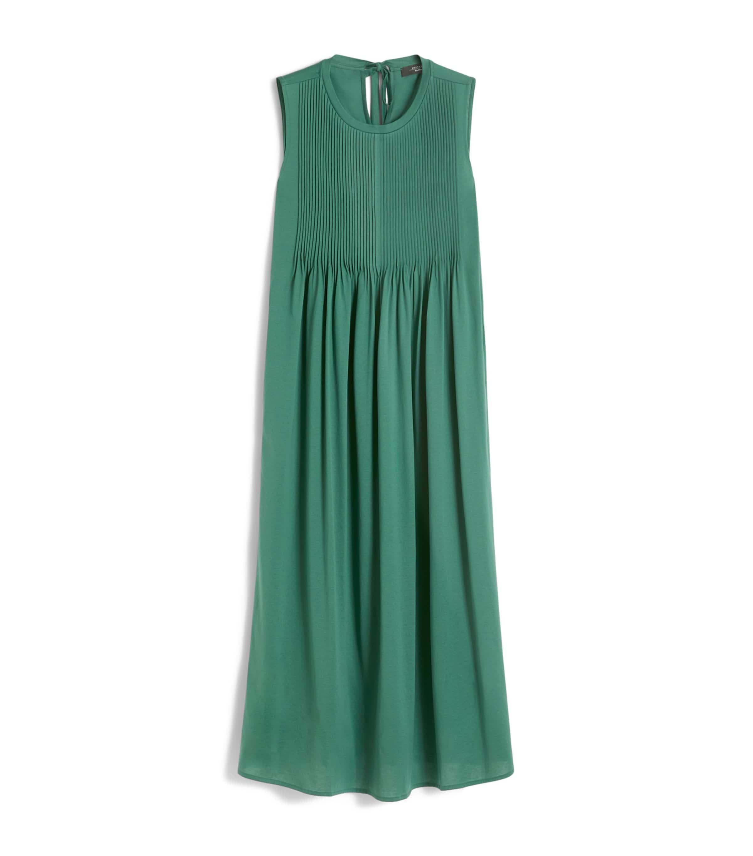 Weekend Max Mara Cotton Pleated Midi Dress by MAX MARA