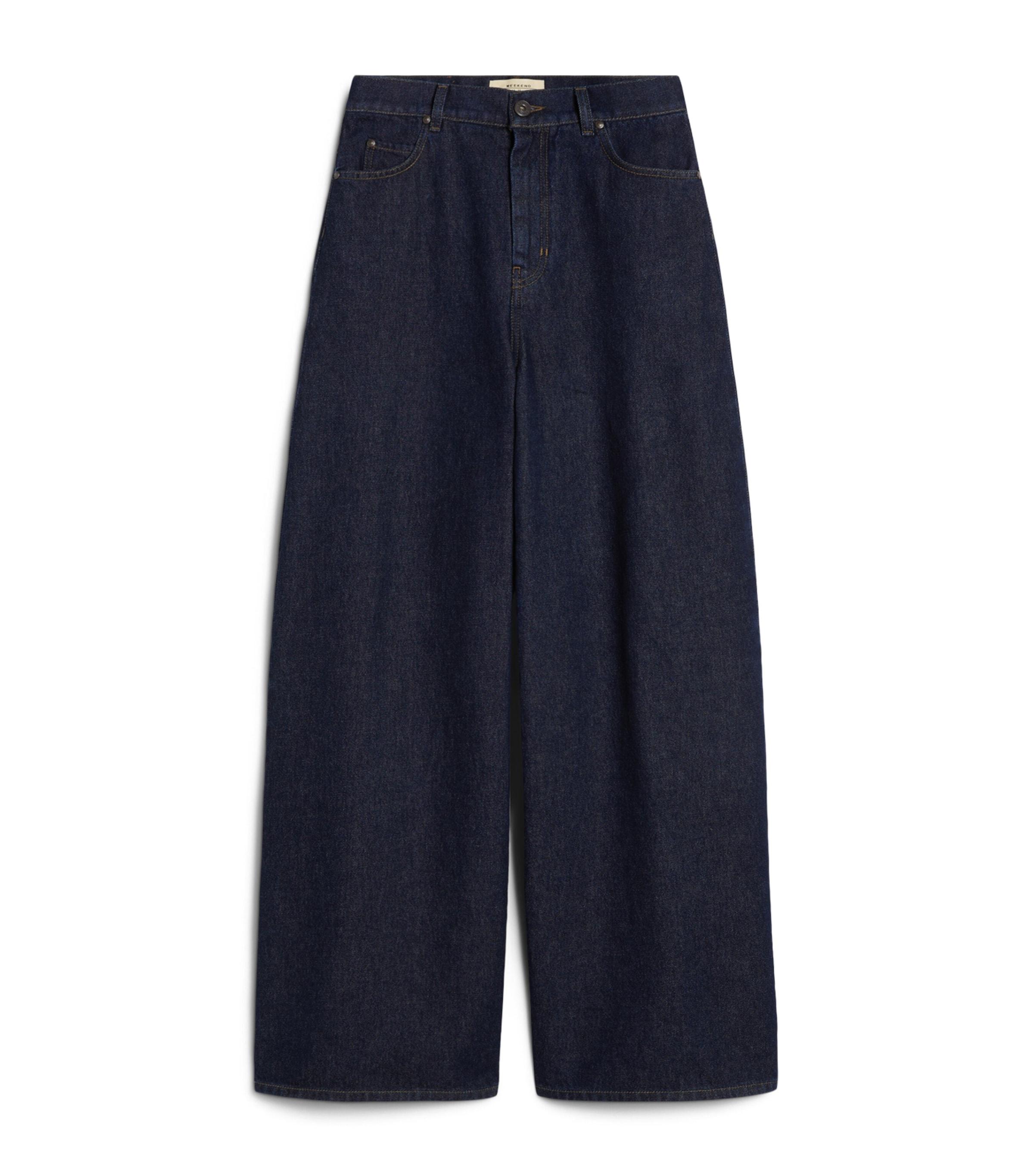 Weekend Max Mara Cotton Wide-Leg High-Rise Jeans by MAX MARA