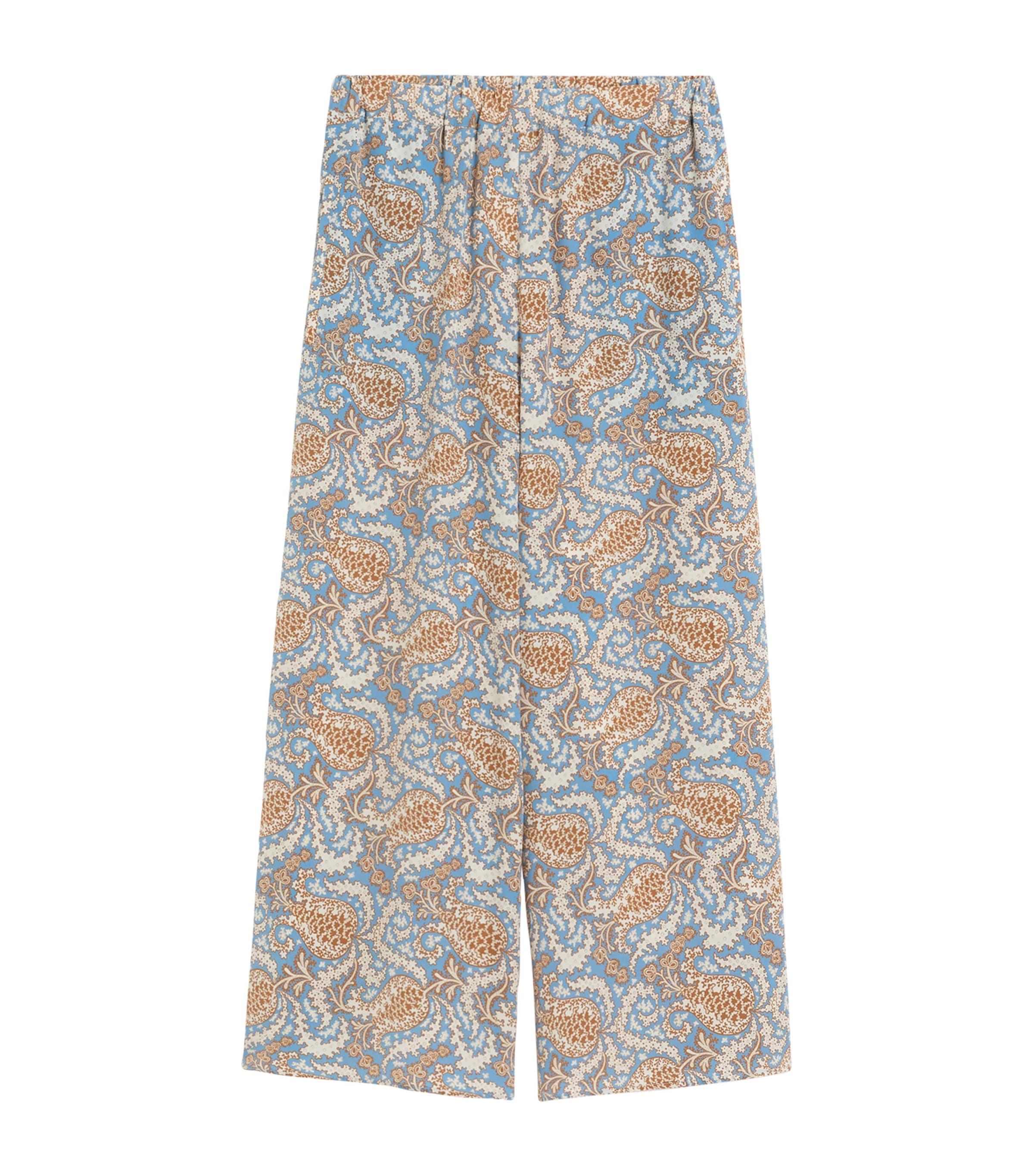 Weekend Max Mara Cropped Printed Trousers by MAX MARA