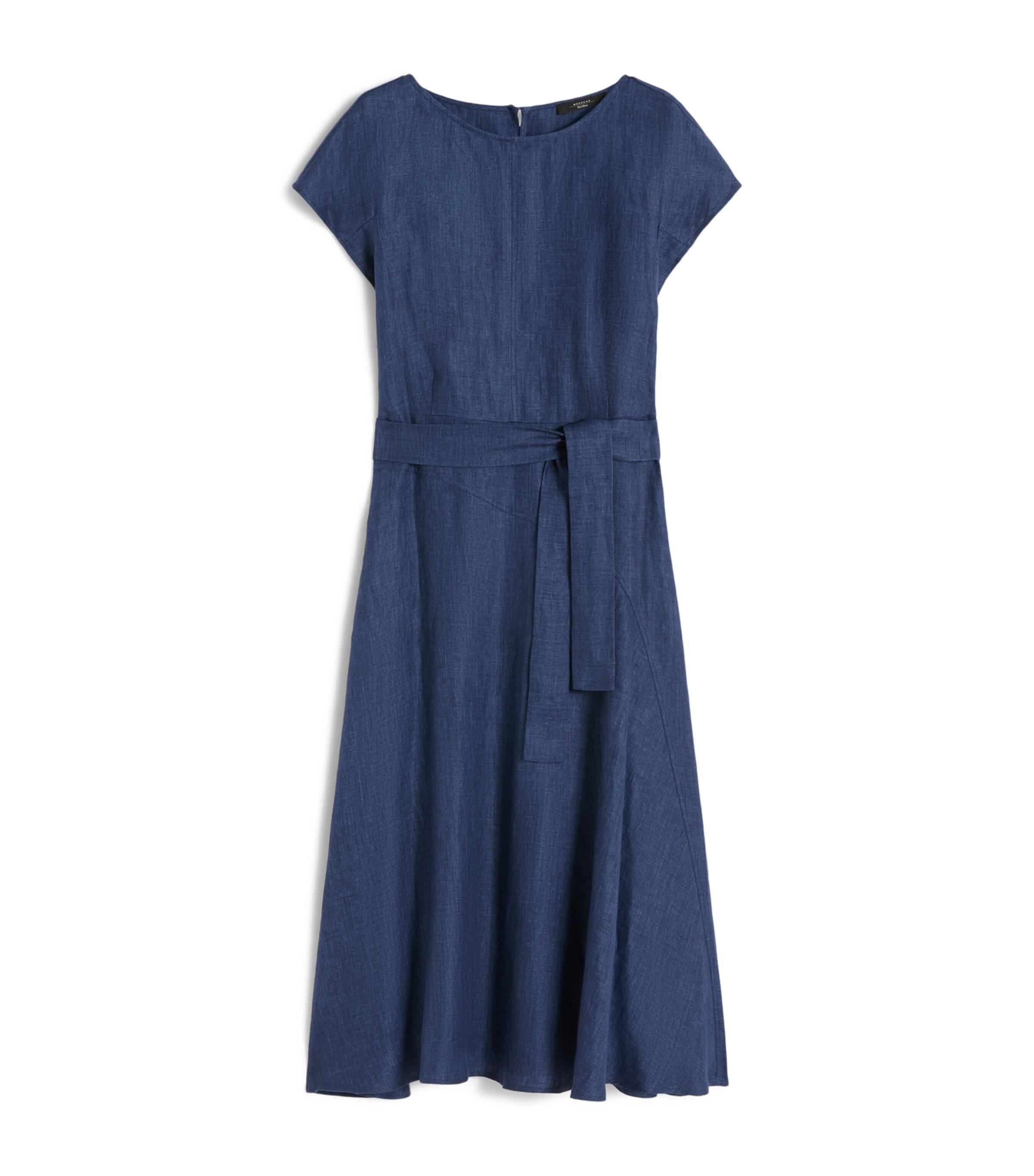 Weekend Max Mara Linen Belted Midi Dress by MAX MARA