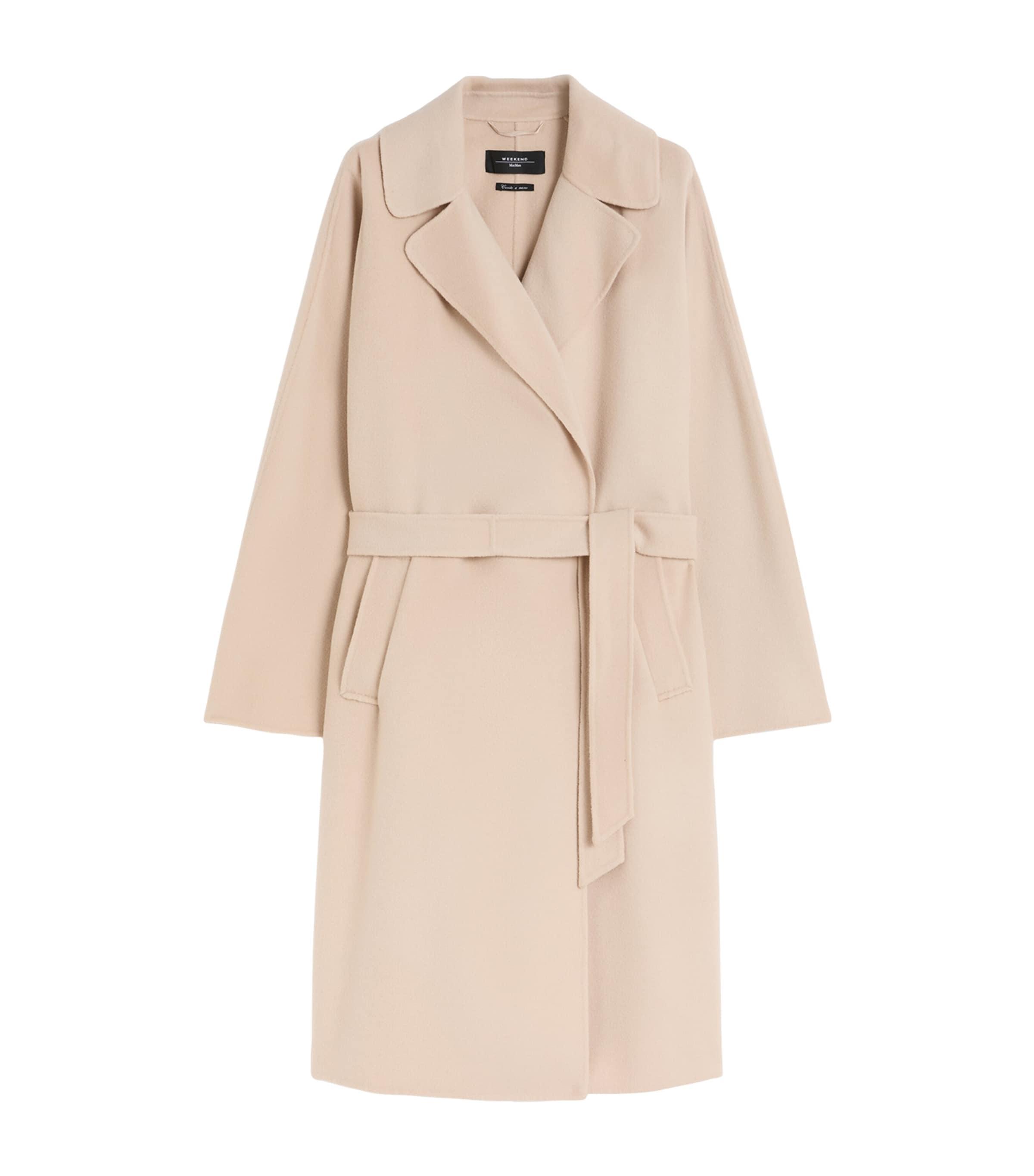 Weekend Max Mara Wool-Blend Belted Coat by MAX MARA