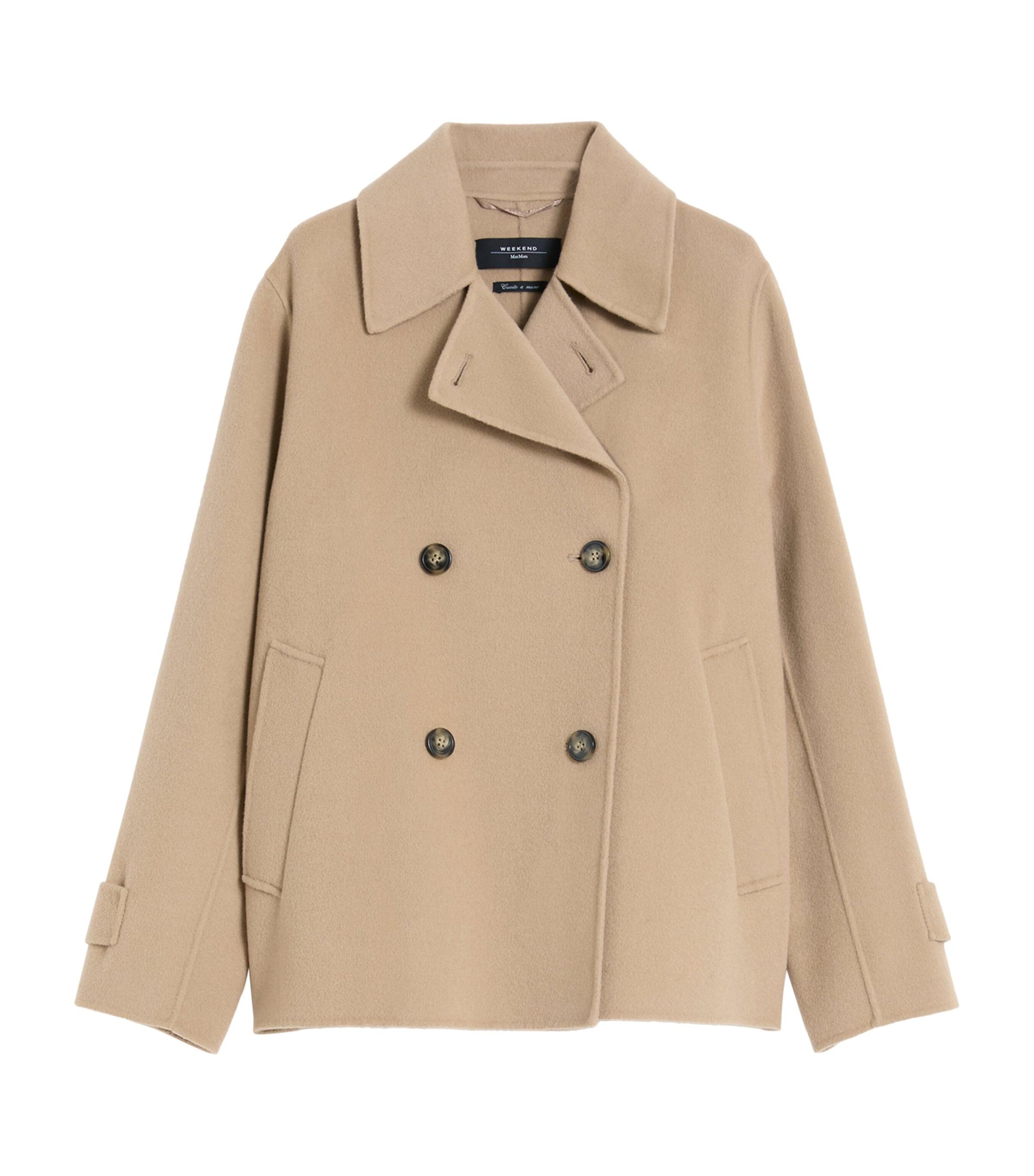 Weekend Max Mara Wool-Blend Double-Breasted Coat by MAX MARA
