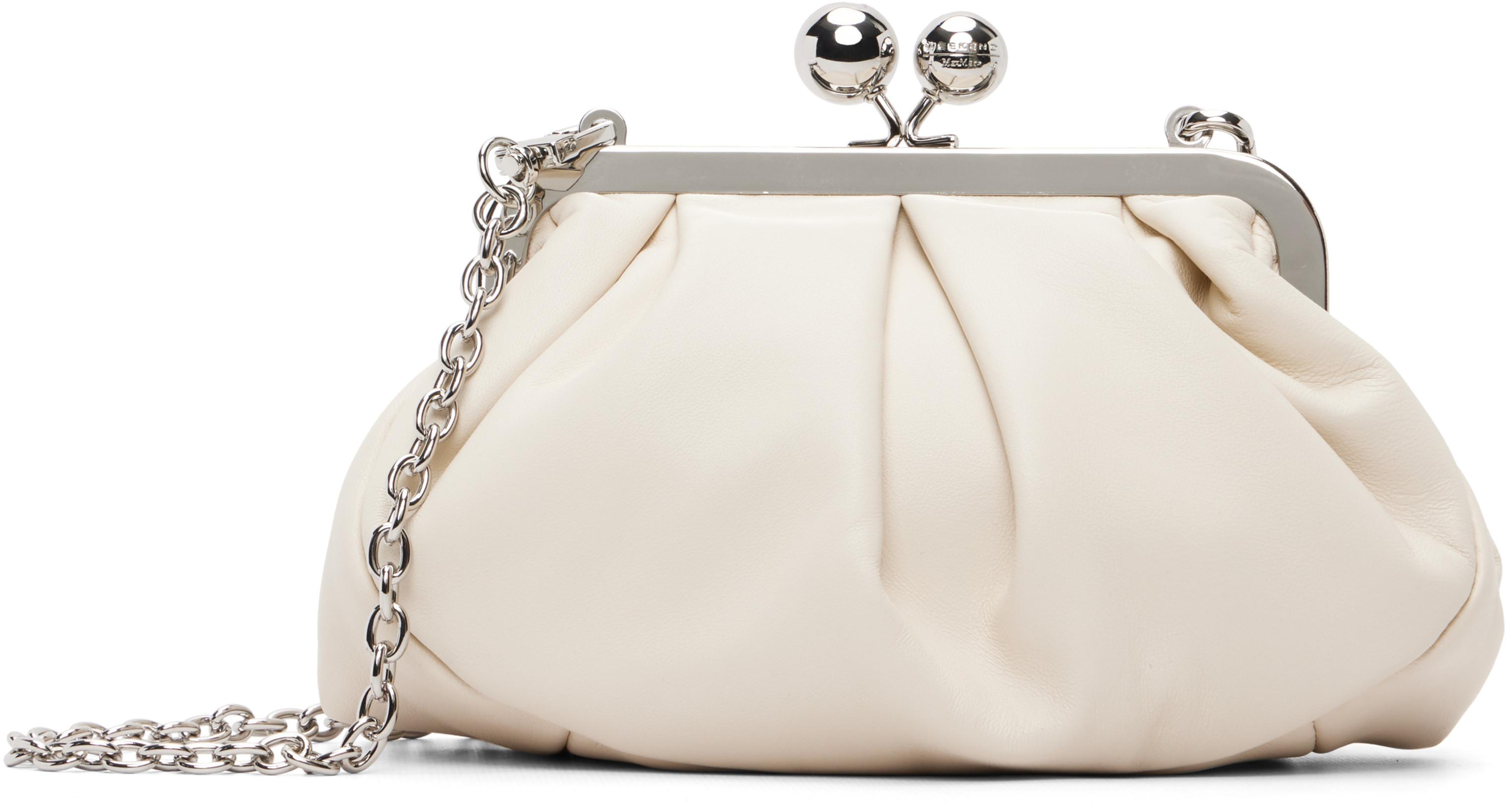 White Prati Bag by MAX MARA