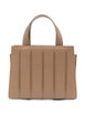 Whitney ribbed-leather tote bag by MAX MARA