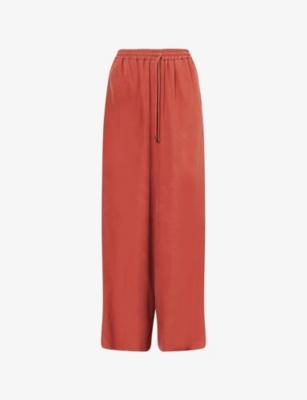 Wide-Leg Silk Trousers by MAX MARA