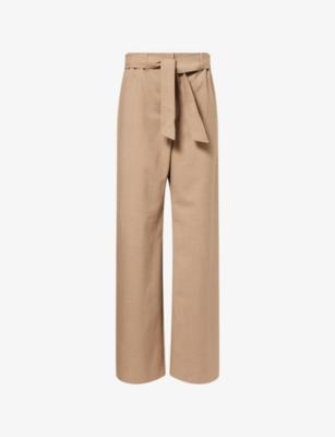 Wide-Leg Wool Trousers by MAX MARA