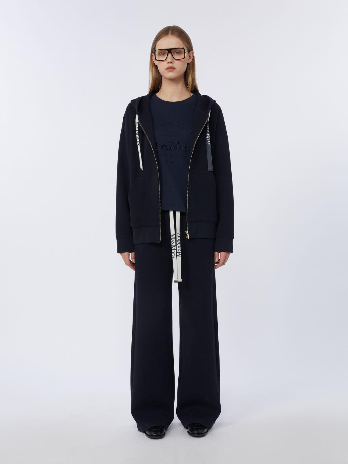 Wide-fit jersey trousers by MAX MARA