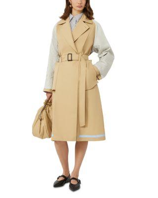 Wkdcanasta Reversible Midi Trench Coat by MAX MARA