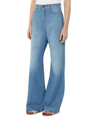 Wkdlatino Wide Leg Jeans in Navy by MAX MARA