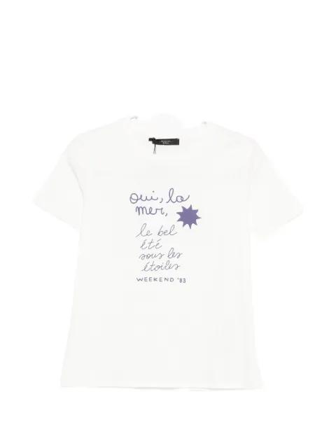 Wkdpantera graphic-print T-shirt by MAX MARA