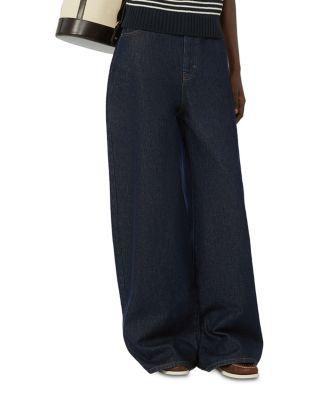 Wkdtabella Wide Leg Denim Pants by MAX MARA