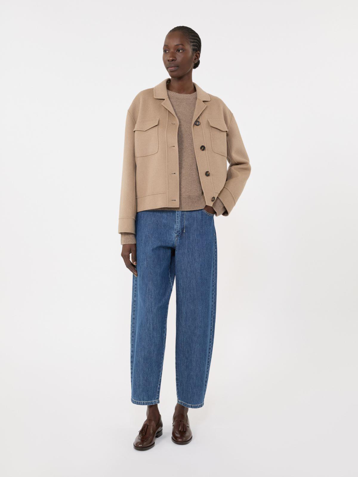 Wool and cashmere sweater with patch detail by MAX MARA