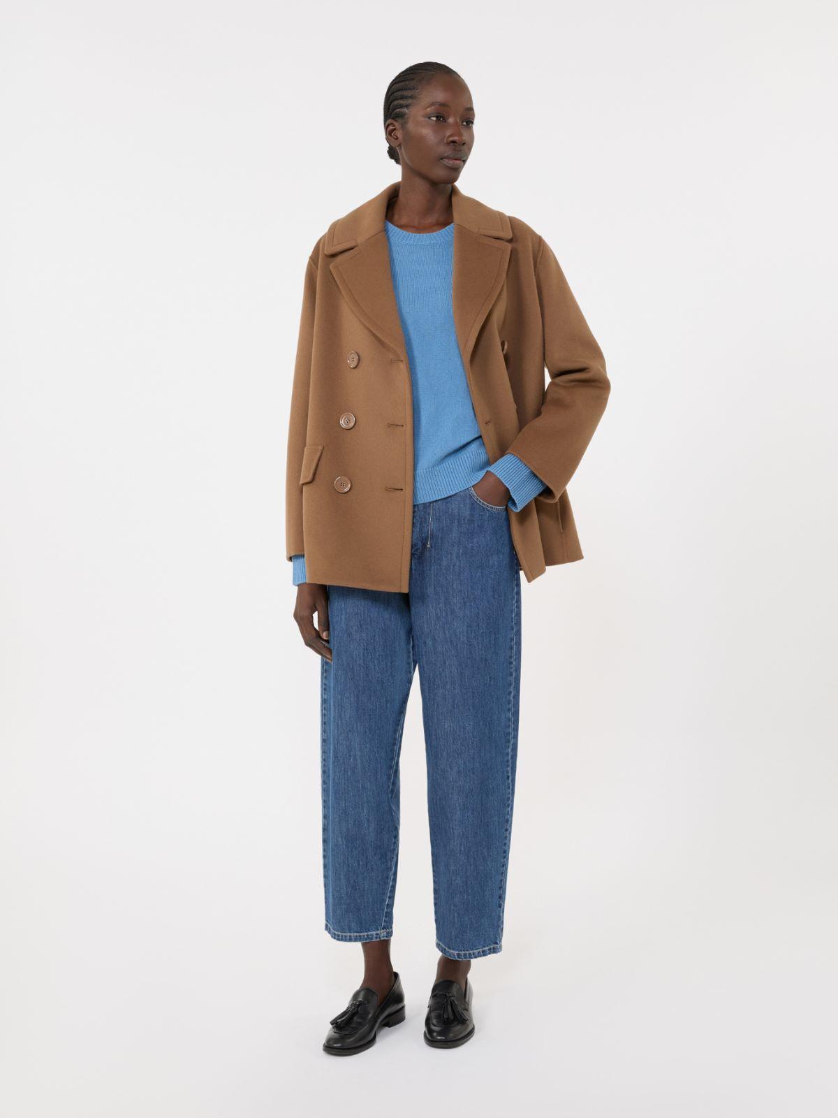 Wool and cashmere sweater with patch detail by MAX MARA