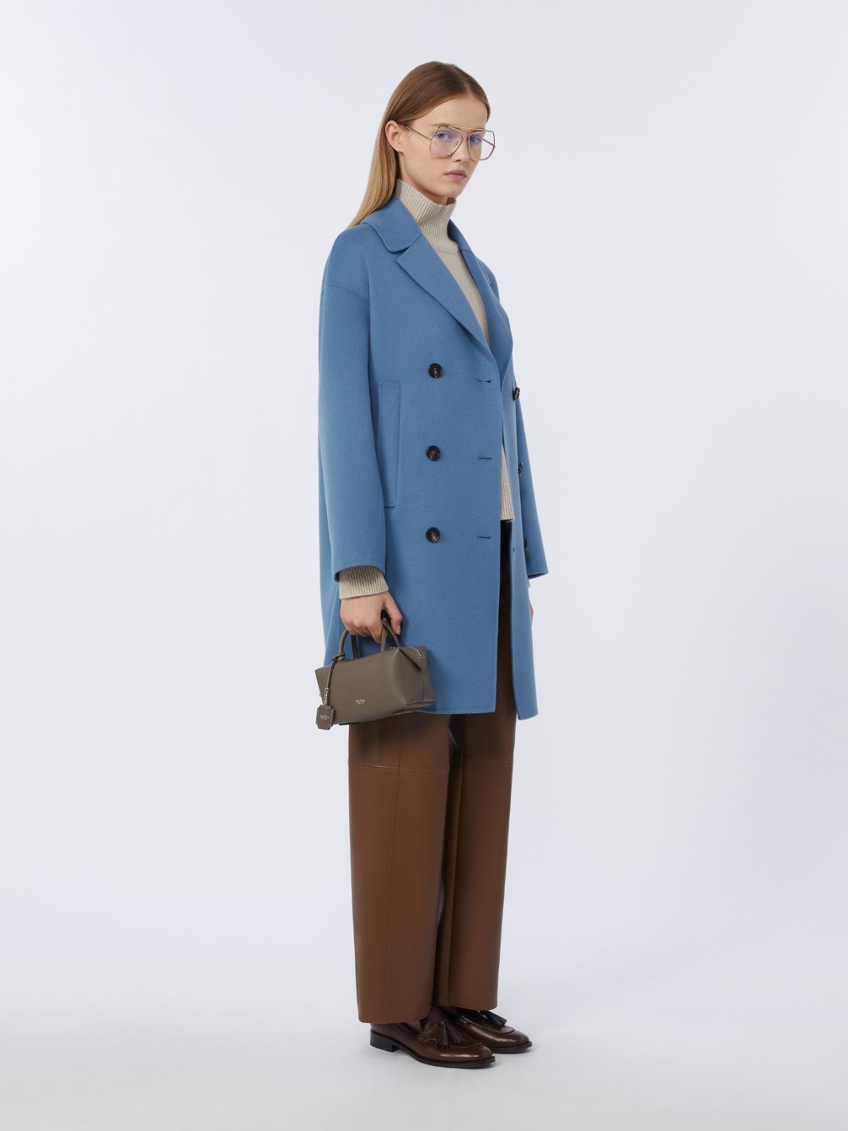 Wool broadcloth midi coat by MAX MARA