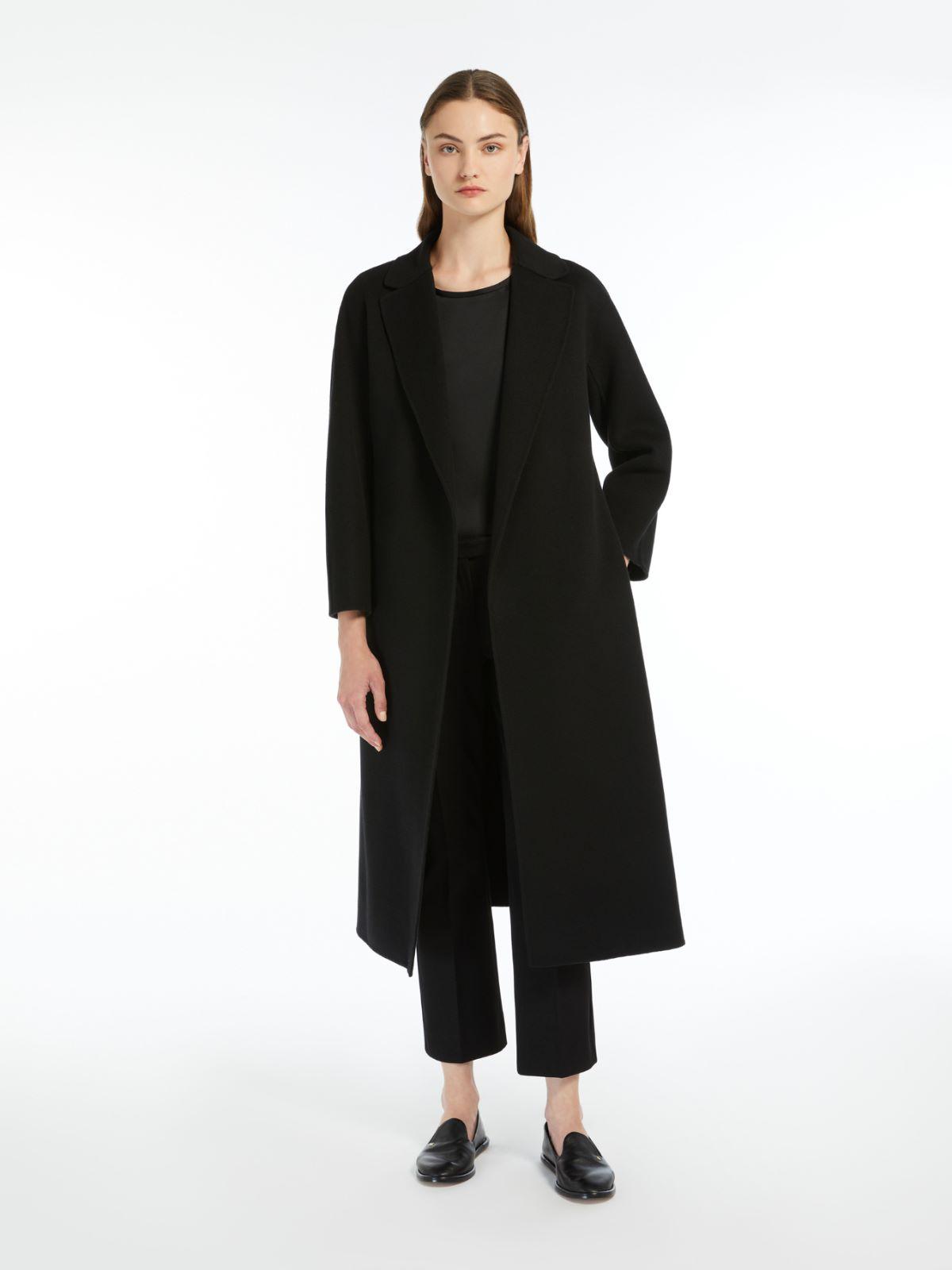 Wool broadcloth midi coat by MAX MARA