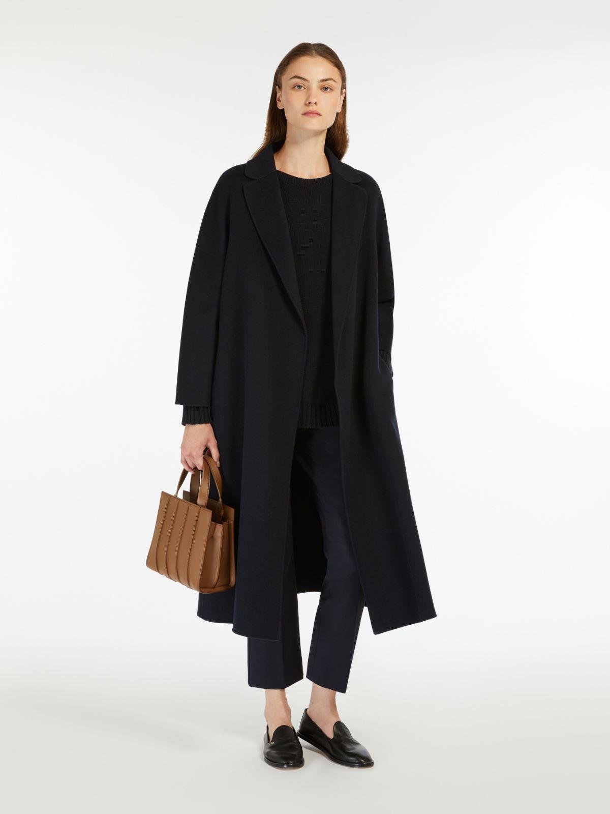 Wool broadcloth midi coat by MAX MARA