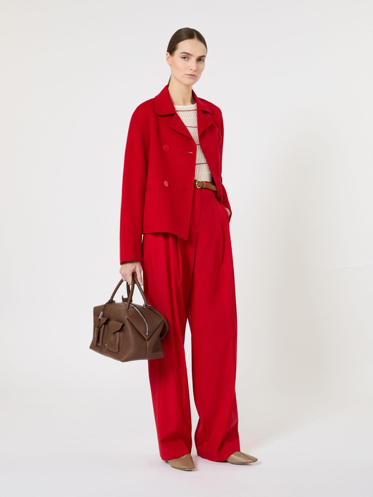 Wool, cashmere and silk boxy jacket by MAX MARA