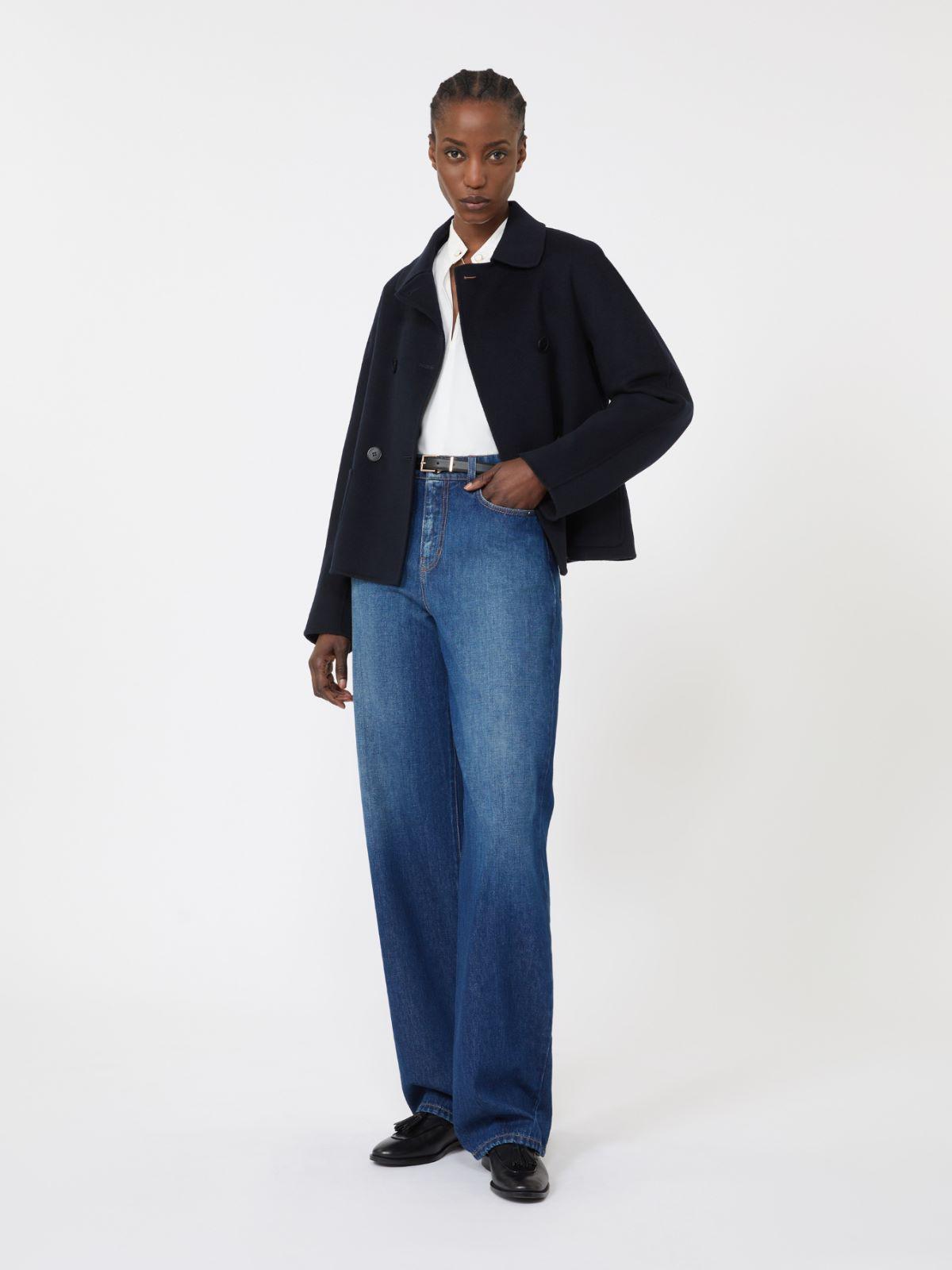 Wool, cashmere and silk boxy jacket by MAX MARA