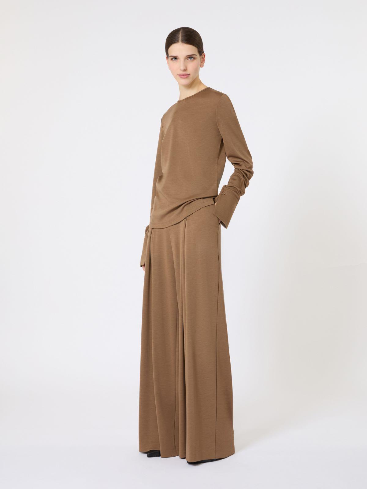 Wool jersey T-shirt by MAX MARA