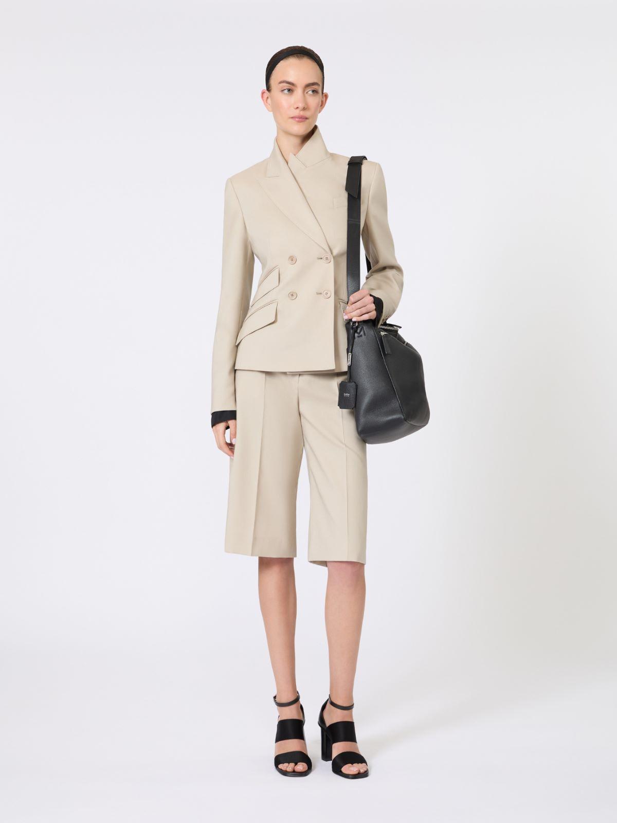Wool, mohair and silk double-breasted blazer by MAX MARA