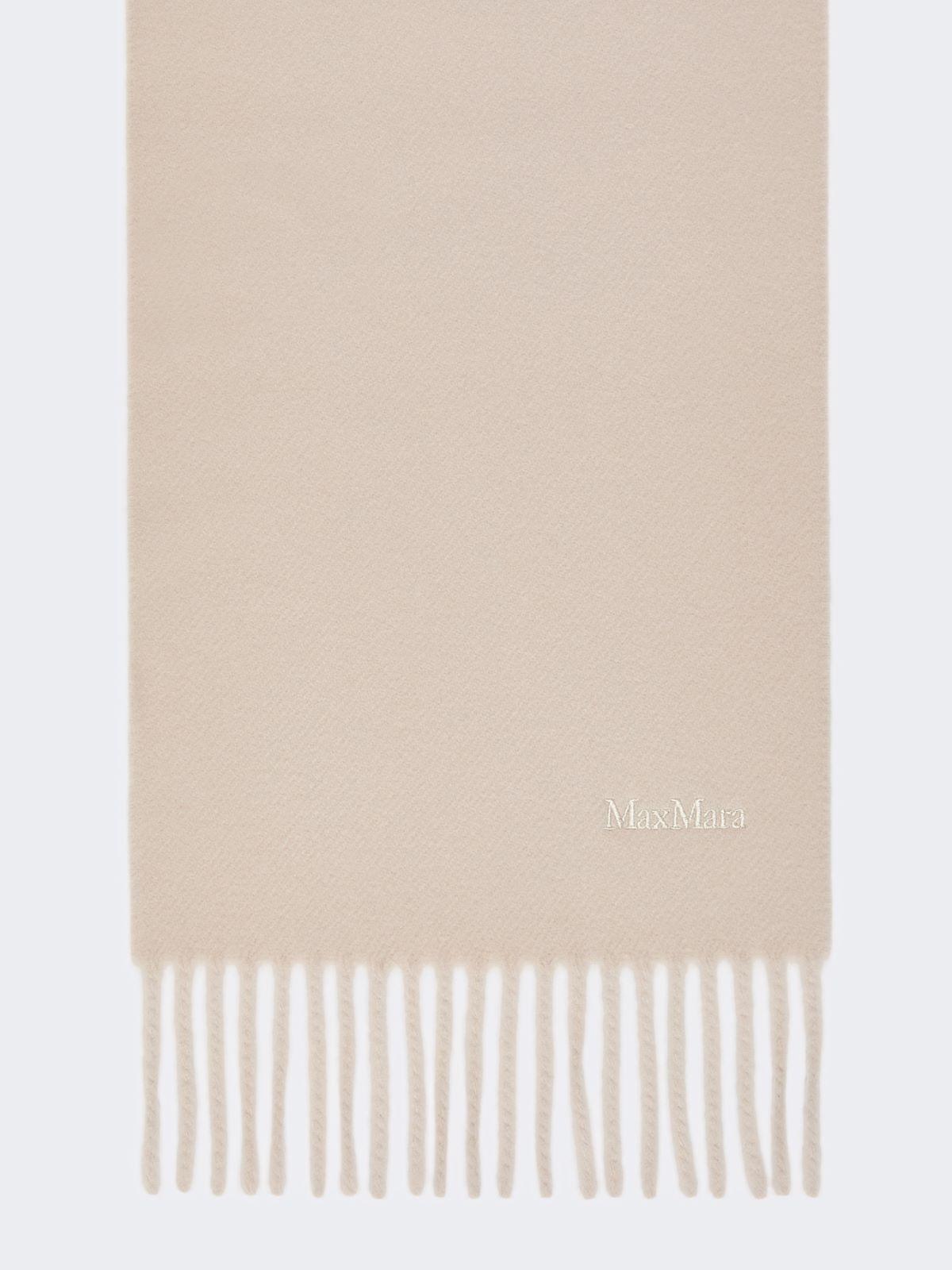 Wool scarf with embroidery by MAX MARA