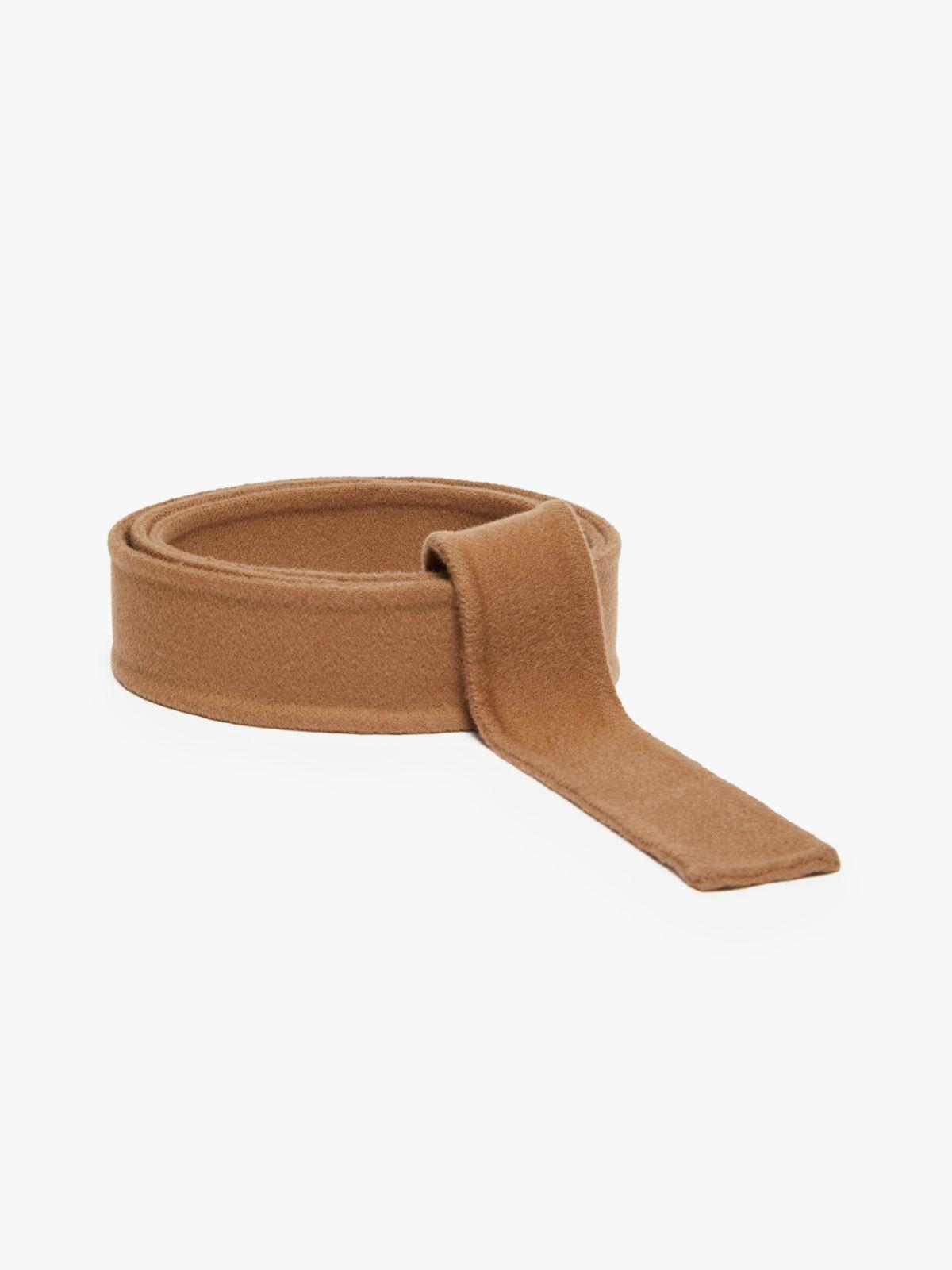 Wool self-tie belt by MAX MARA