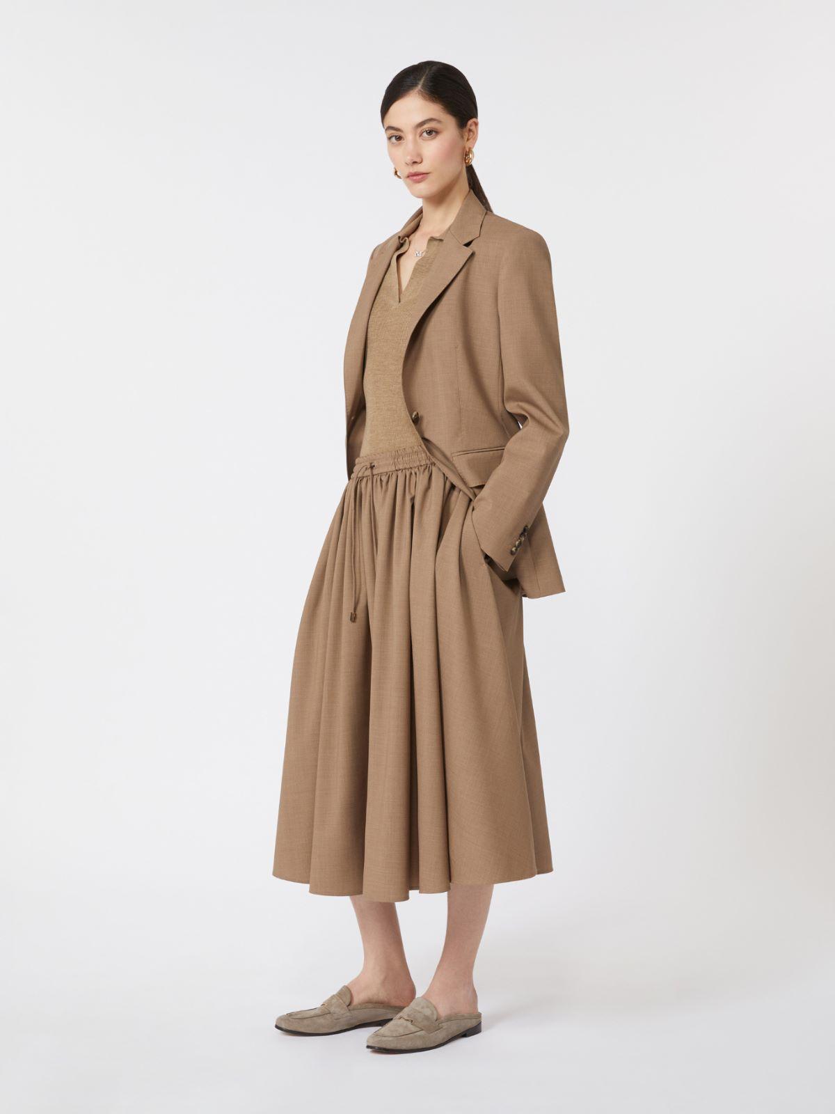 Woollen cloth midi skirt by MAX MARA