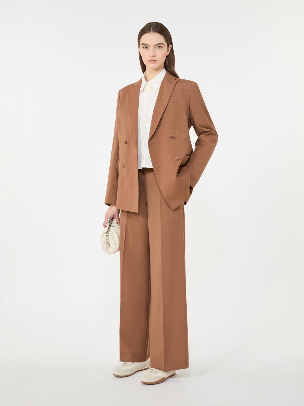 Woollen cloth palazzo trousers by MAX MARA